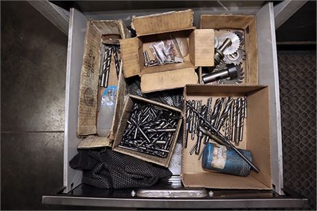 Assortment of Drill Bits and Cutters