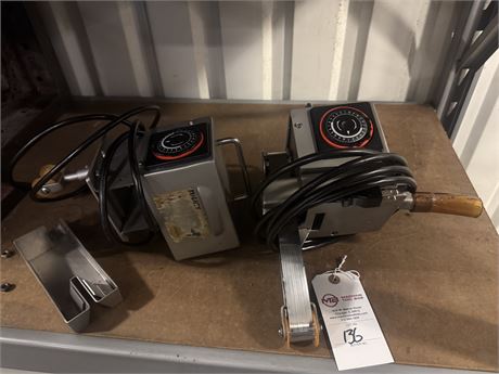 Lot of (2) Mini Abanaki Oil Skimmers