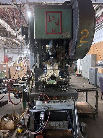 L&J No. 80 Mechanical Power Press