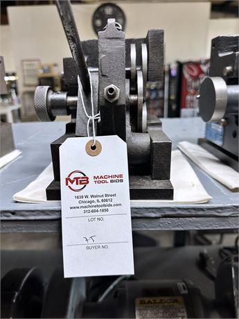 St. Marys Spin Roll V Block Inspection Fixture