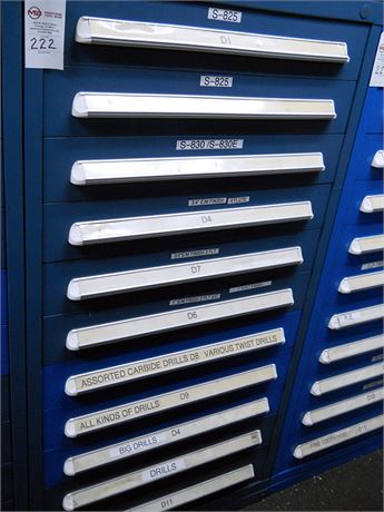 11 Drawer Vidmar Roller Bearing Storage Cabinet