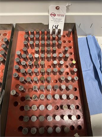 Assort. of pin gage set