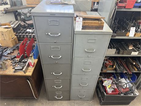 (2) Cabinets with Misc Contents