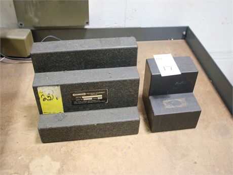 Lot of (2) Granite Step Blocks
