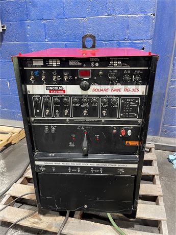Lincoln Electric Square Wave TIG-355 Welding Power Source