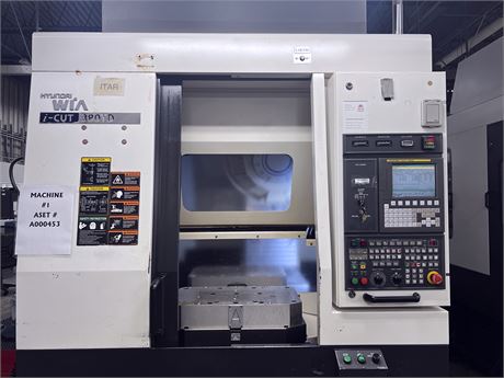Hyundai Wia i-CUT380D Vertical Machining Center (2011)