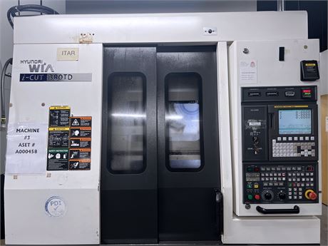 Hyundai Wia i-CUT380D Vertical Machining Center (2011)