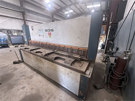 Adira GHS-1330 10' x 1/2" Hydraulic Swing Beam Shear