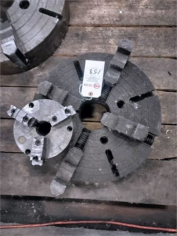 16" Jaw Chuck With 4" Jaw Chuck