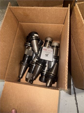 Lot of (10) Cat 40 Tool Holders