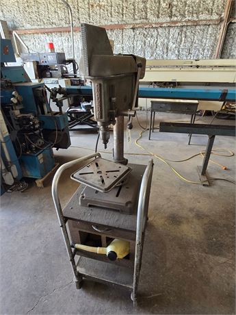 Craftsman Drill Press on Rolling Stand