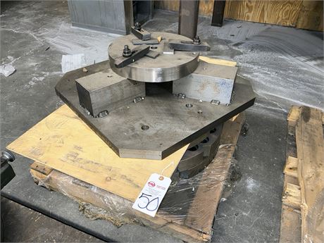 Rotary Table w/ Lathe Faceplate and  Round Surface Plates