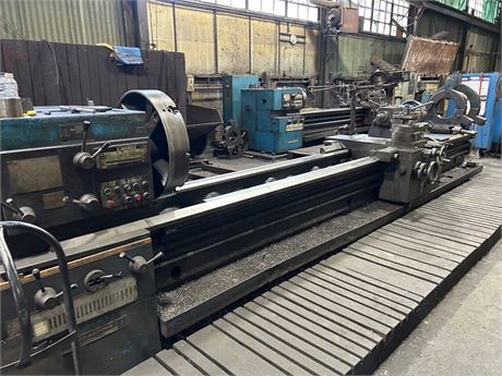 33"x17' TOS SUS80 Engine Lathe