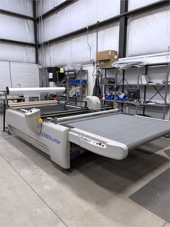 GERBERcutter GTxL  CNC Automated Multi‑Ply Cutting Line (2006)