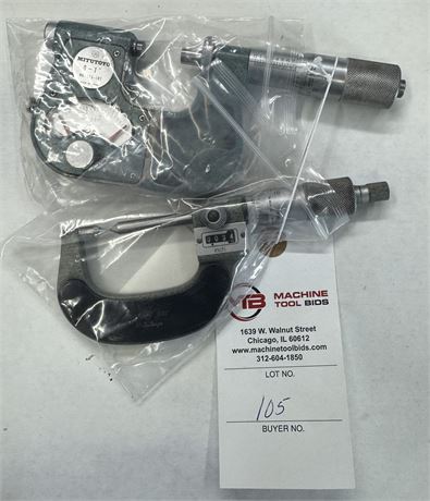 Assorted Micrometers