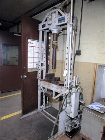 KR Wilson 37EMDUC-2 Manual Hyd. H-Frame Shop Press