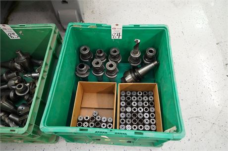 (8) Collet Style Cat 50 Tool Holder