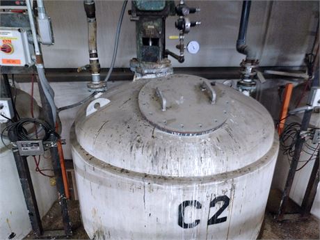 Norwalk Fabricators 1000 Gal Vacuum Pressure Reactor