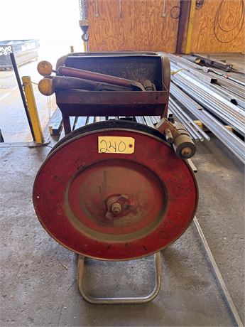 (1) 24'' Banding Cart w/ Crimper & Cutters