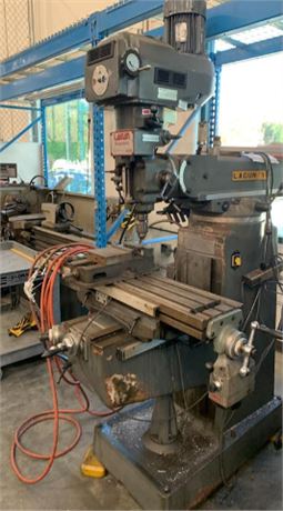 Lagun 9" x 48" FTV-2 Vertical Milling Machine