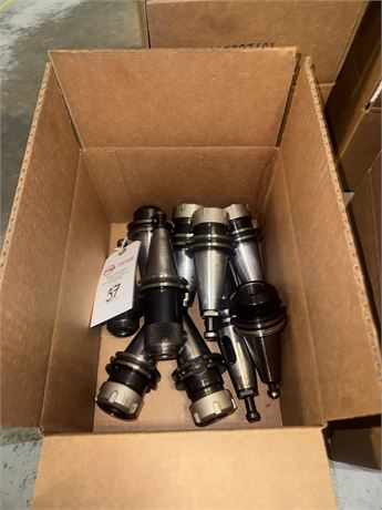 Lot of (10) Cat 40 Tool Holders
