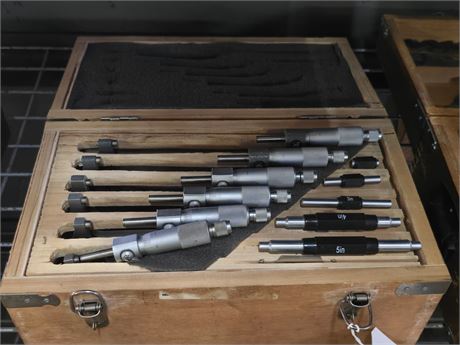 0-6" Outside Micrometer Set