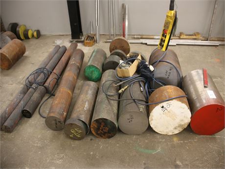 Large Lot of Raw and Scrap Steel