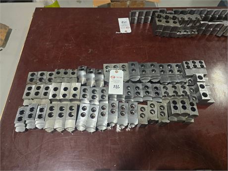 Lot of Assorted Steel 10-12" Pie Jaws ID and OD