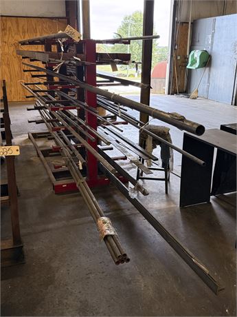 (1) Lot of Various Size Steel Tubing