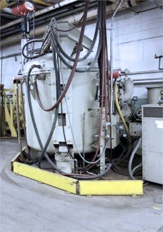 Lindberg #22GR-3830, top loading vacuum furnace, 1700°F (2)