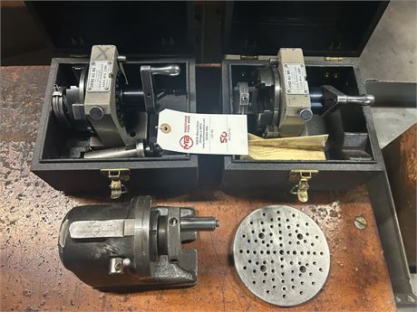Lot of (2) Harig Grind All Fixtures