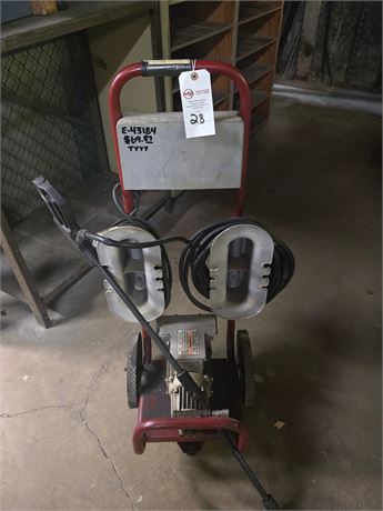 Power Washer on Cart