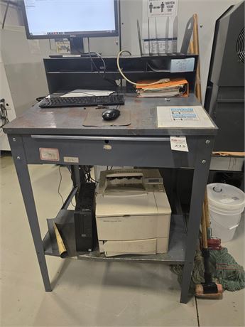 Steel 36" x 30" x 53" H Work Station