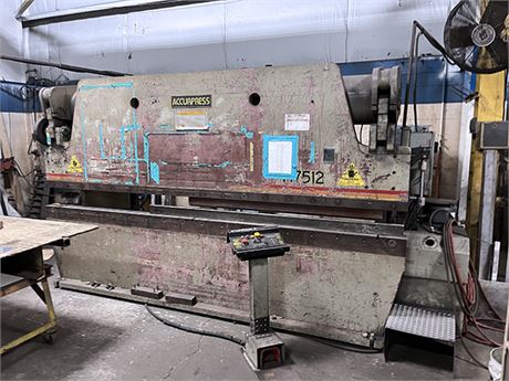 AccurPress 17512 Hydraulic Press Brake