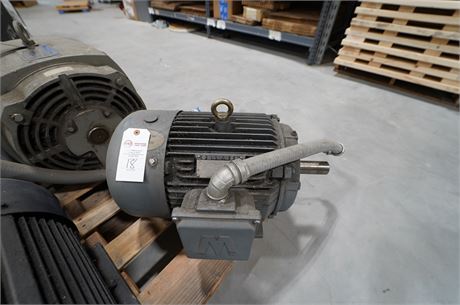 INDUSTRIAL ELECTRICAL MOTOR WWEM15-18-264P 15 HP THREE PHASE MOTOR