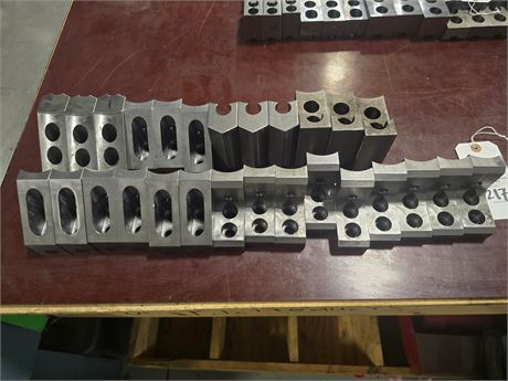 Lot of Assorted Steel 10-12" Pie Jaws Tall and Extra Clearance