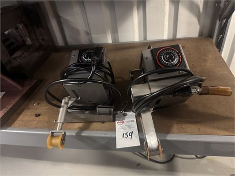 Lot of (2) Mini Abanaki Oil Skimmers