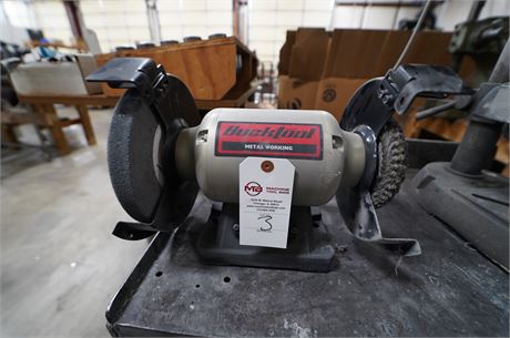 BUCK TOOL TLG-200L5 8'' DOUBLE END BENCH GRINDER