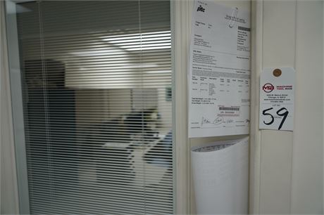 U SHAPED DESK UNIT , WITH ROLLING OFFICE CHAIR