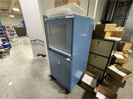 Lista Rolling Computer Cart