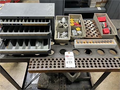 Assorted Collets, Drill Bits