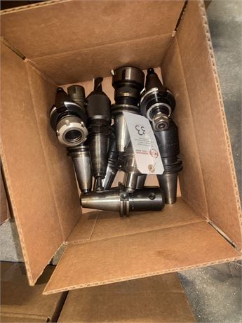 Lot of (10) Cat 40 Tool Holders