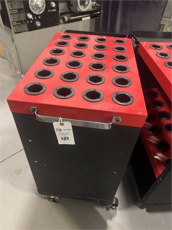 Huot 48 Count Cat 40 Tool Scoot Tool Holder Cart