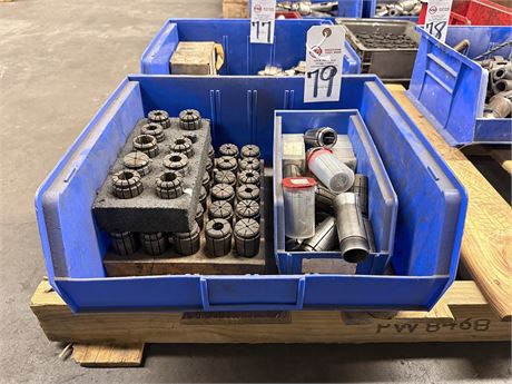 Lot of various Size Collets