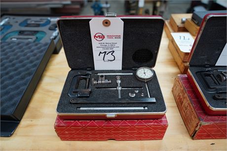 Starrett No. 196A Jeweled Dial Indicator Set