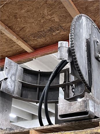 Barrel Tipping Forklift Attachment