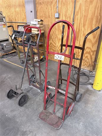 (1) Lot of (3) Barrel Dollies