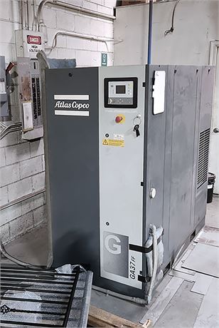 Atlas Copco GA37FF Rotary Screw Compressor (2018)