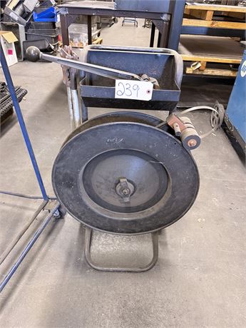 (1) 24'' Banding Cart w/ Crimper & Cutters