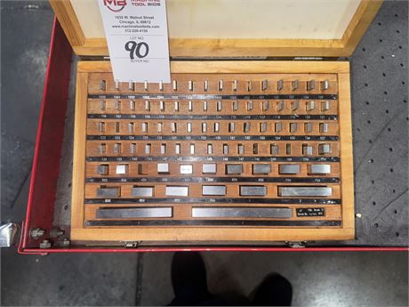 Mitutoyo Block Gages w/ Case